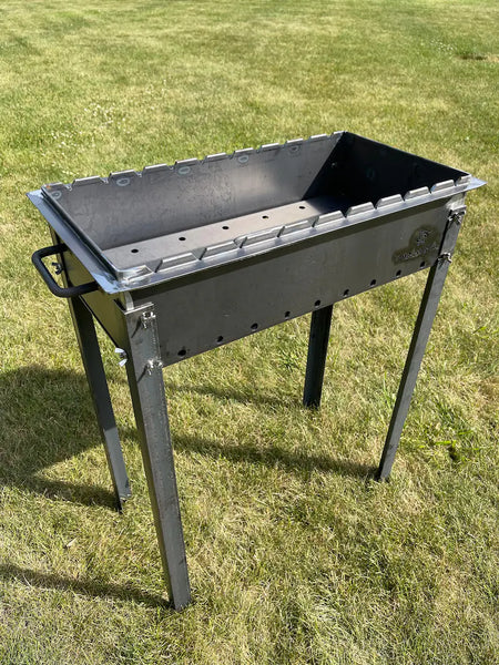 Heavy-duty BBQ Grill / MANGAL for 10 skewers