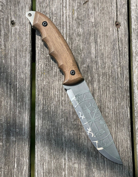 Heavy-duty KNIFE Norwegian with case