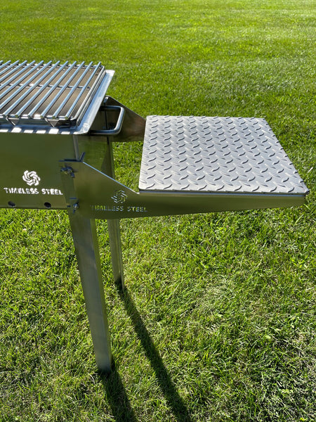 Stainless Steel Side Shelf for BBQ Grill / MANGAL