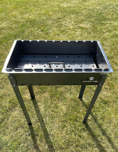 Heavy-duty BBQ Grill / MANGAL for 10 skewers