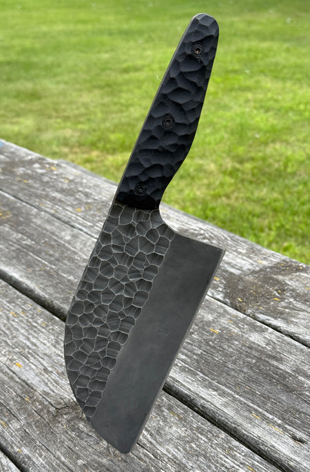 Heavy-duty KNIFE Serbian with case