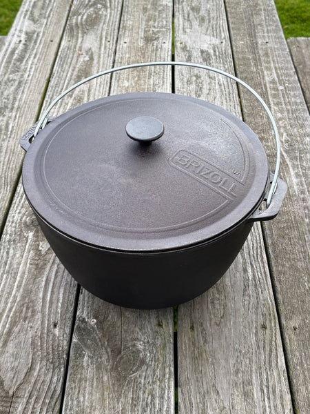 Cast Iron Cauldron 12L with Lid