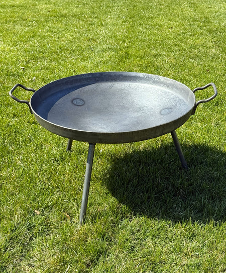 Heavy-duty Steel Discada 22" with Legs / BBQ Disc / Wok