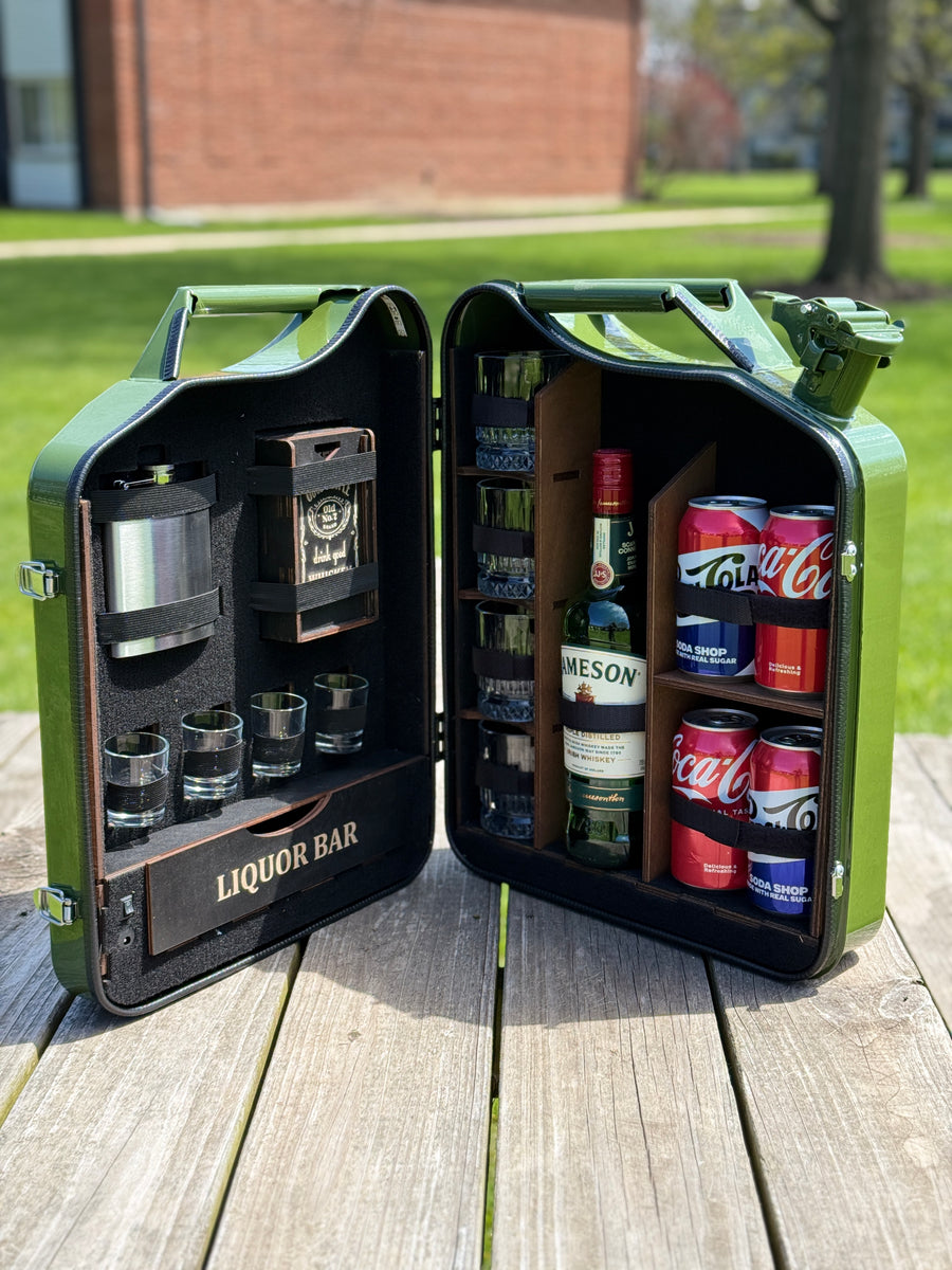 Large LIQUOR BAR 20L – Timeless Steel