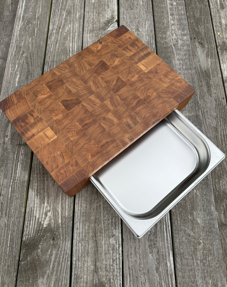 Cutting Board with Tray