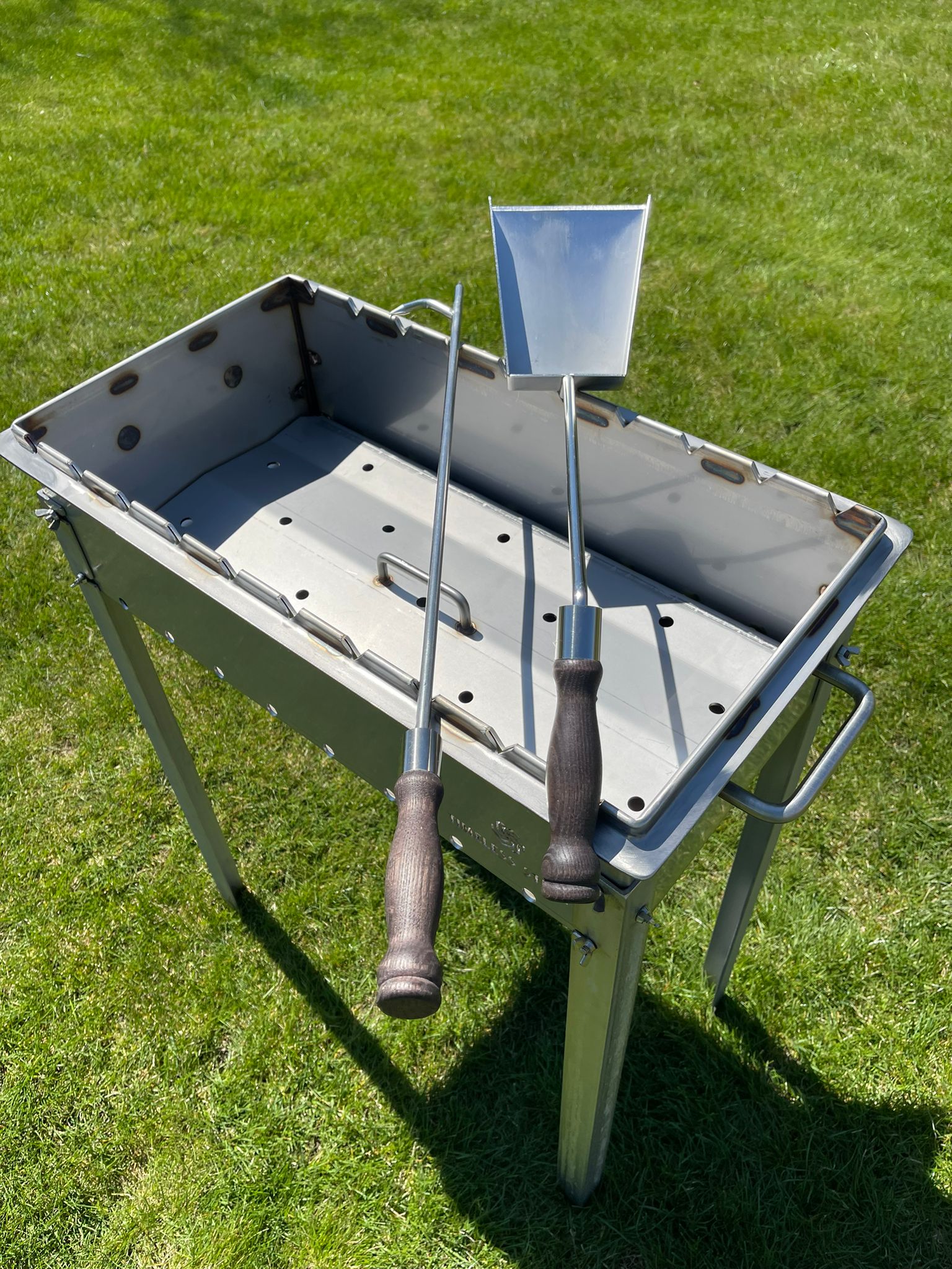 Heavy-duty Stainless Steel Fire Poker And Shovel