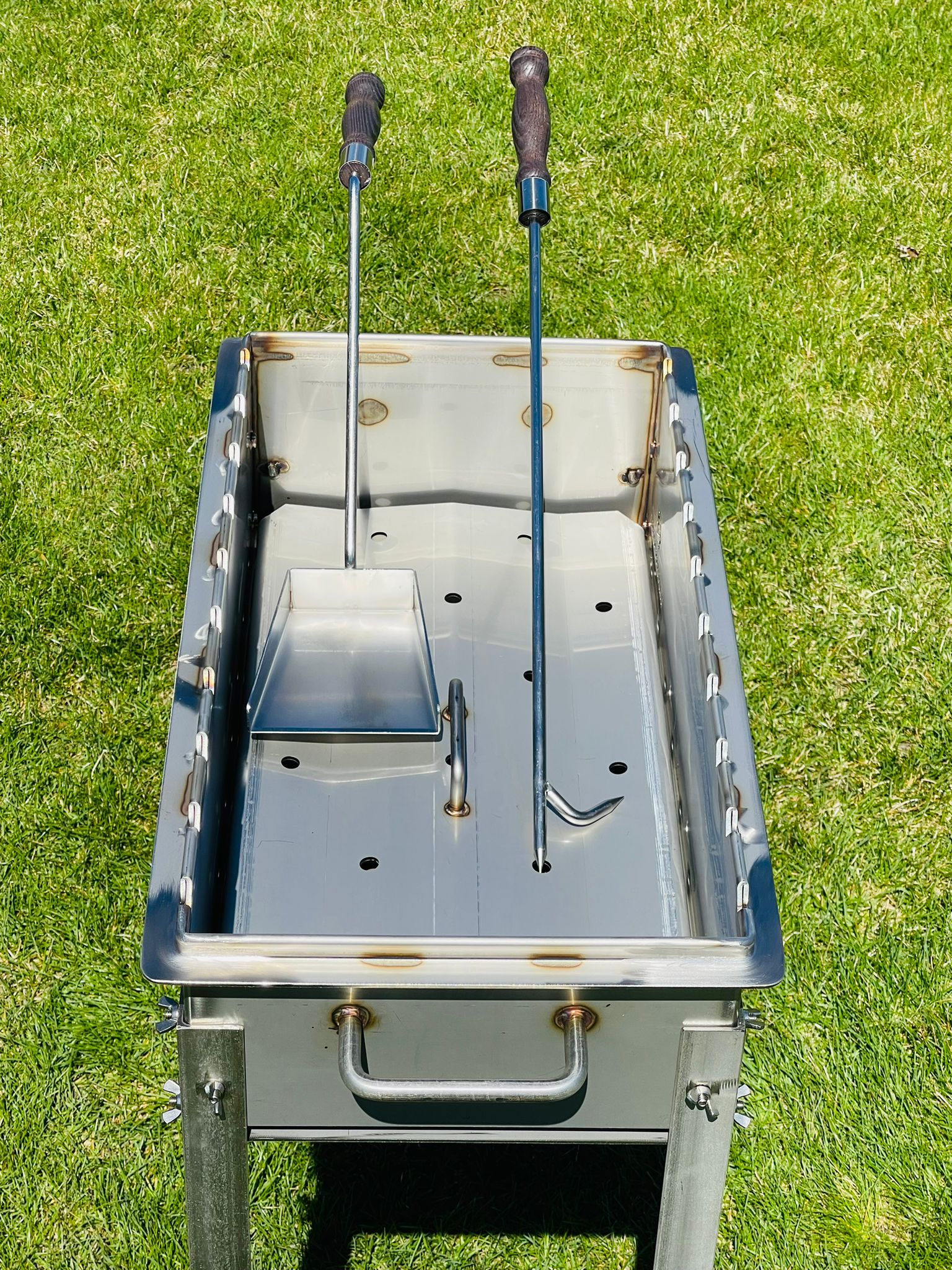 Heavy-duty Stainless Steel Fire Poker And Shovel