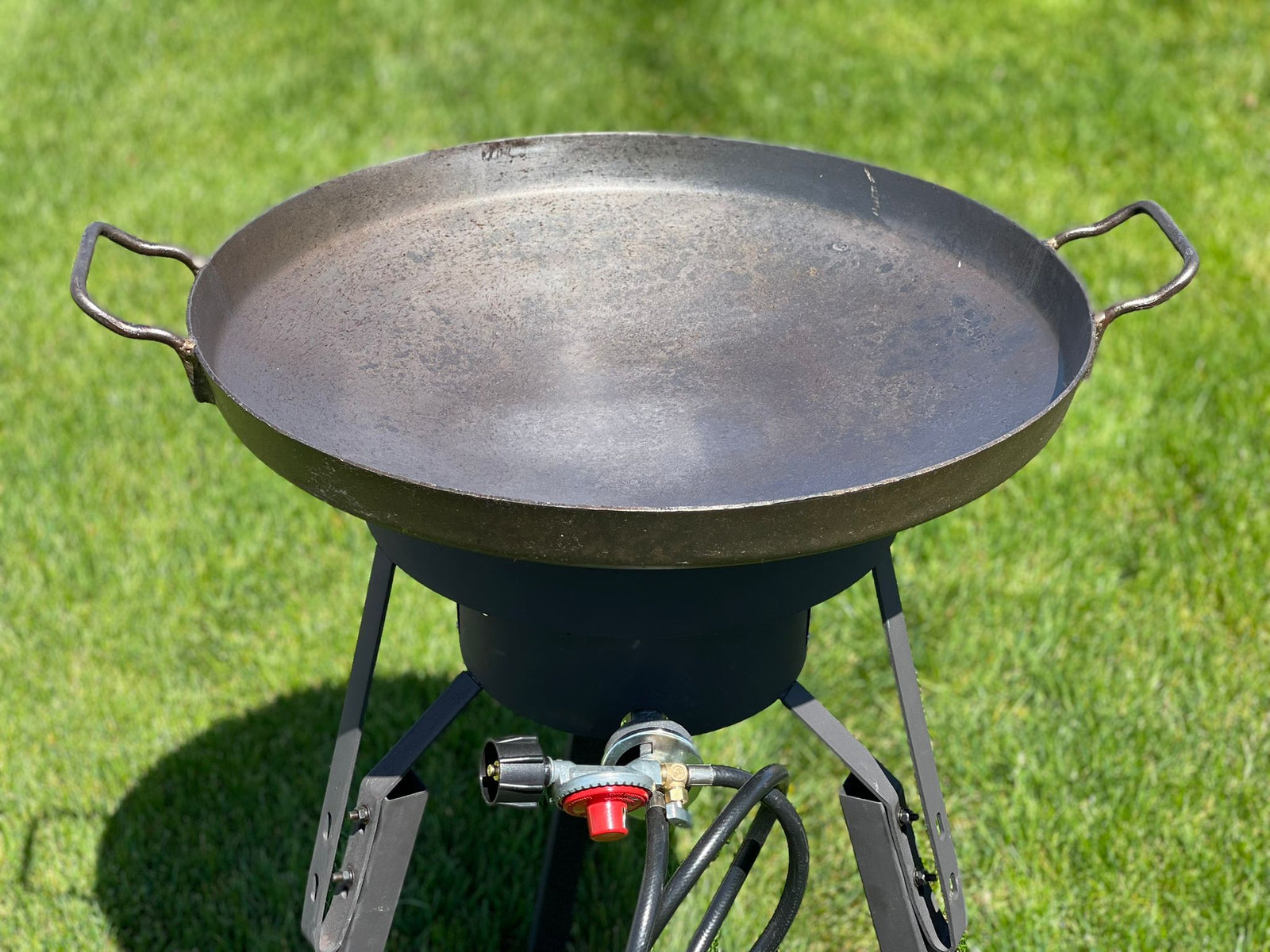 Heavy-duty Steel Discada 22" with Sides / BBQ Disc / Wok