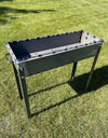 Large heavy-duty BBQ Grill / MANGAL for 15 skewers