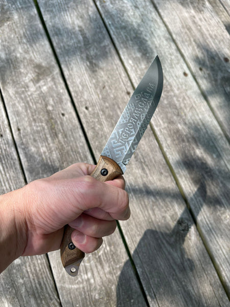 Heavy-duty KNIFE Слава ЗСУ / Glory to the Armed Forces of Ukraine with case