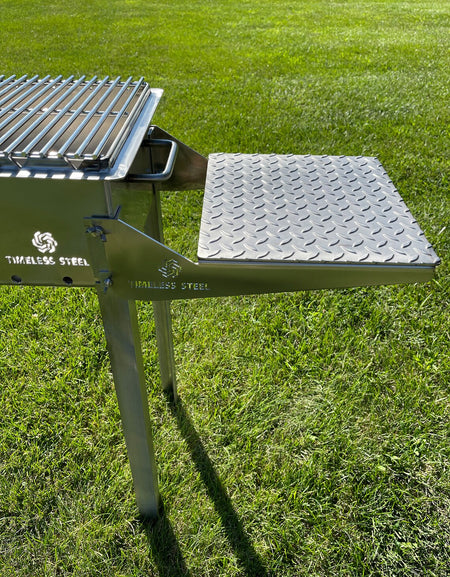 Stainless Steel Side Shelf for BBQ Grill / MANGAL