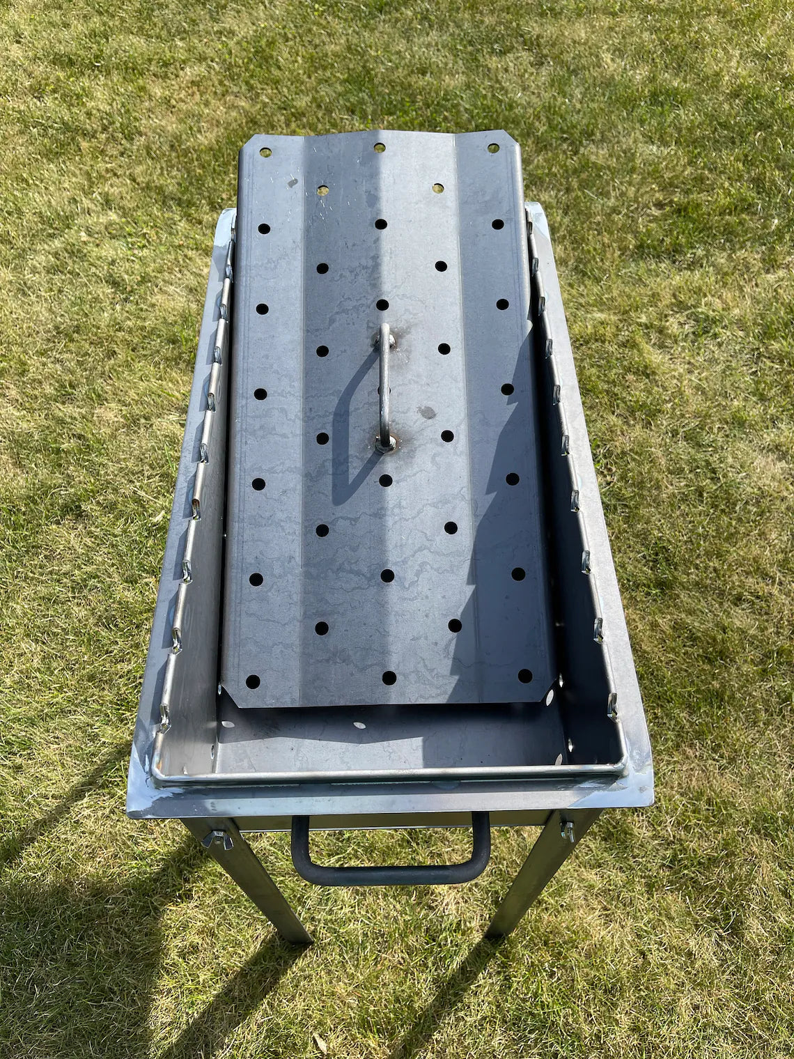 Heavy-duty BBQ Grill / MANGAL for 10 skewers