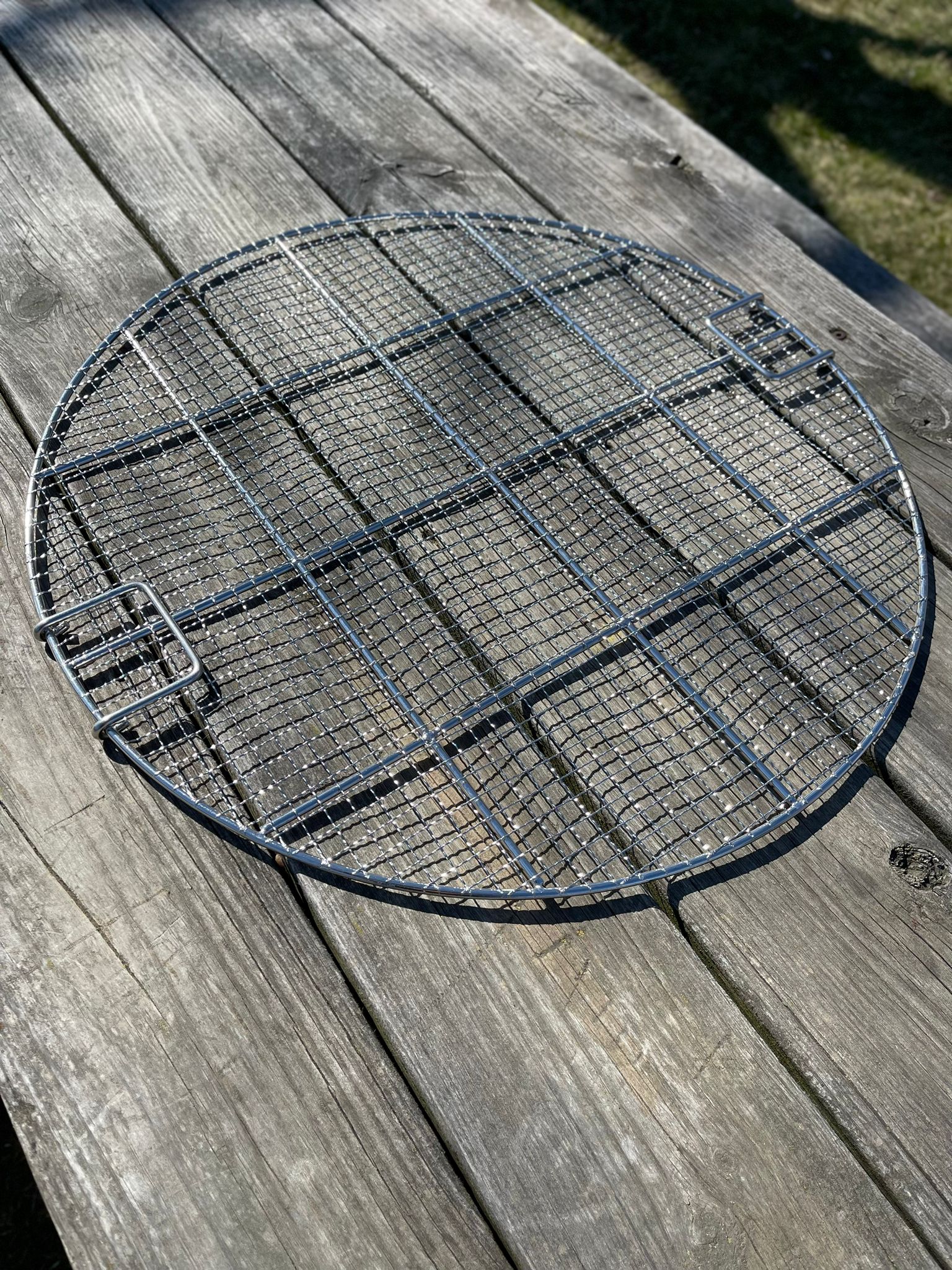 Stainless Steel Grate 21"