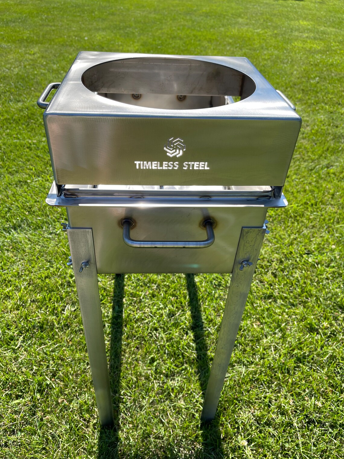 Stainless Steel Stand for Cast Iron Cauldron 8L