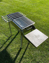 Stainless Steel Side Shelf for BBQ Grill / MANGAL