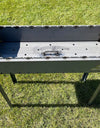 Large heavy-duty BBQ Grill / MANGAL for 15 skewers