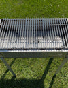 Large Stainless Steel Grill Mesh for BBQ Grill / MANGAL for 10 skewers