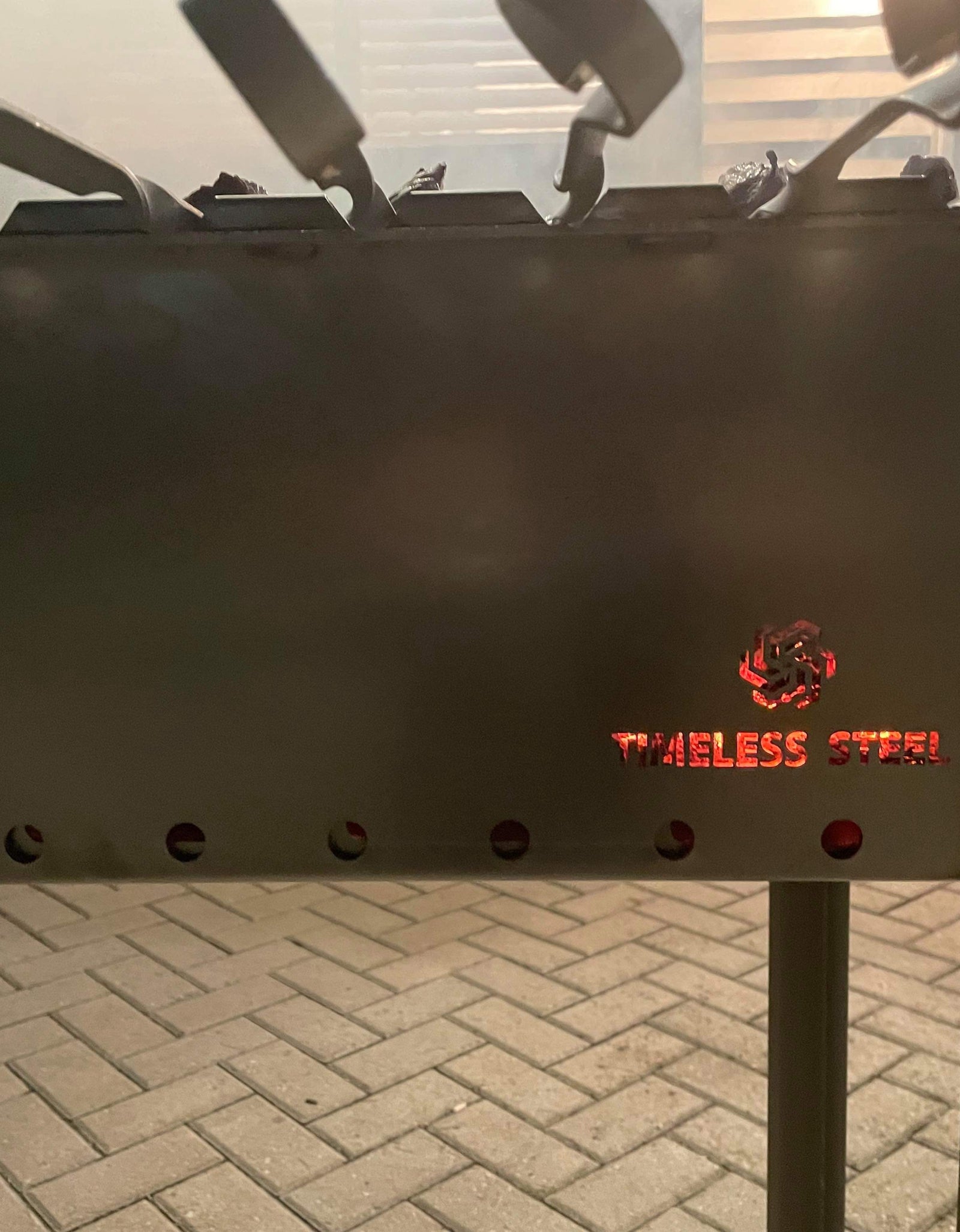 Heavy-duty BBQ Grill / MANGAL for 10 skewers