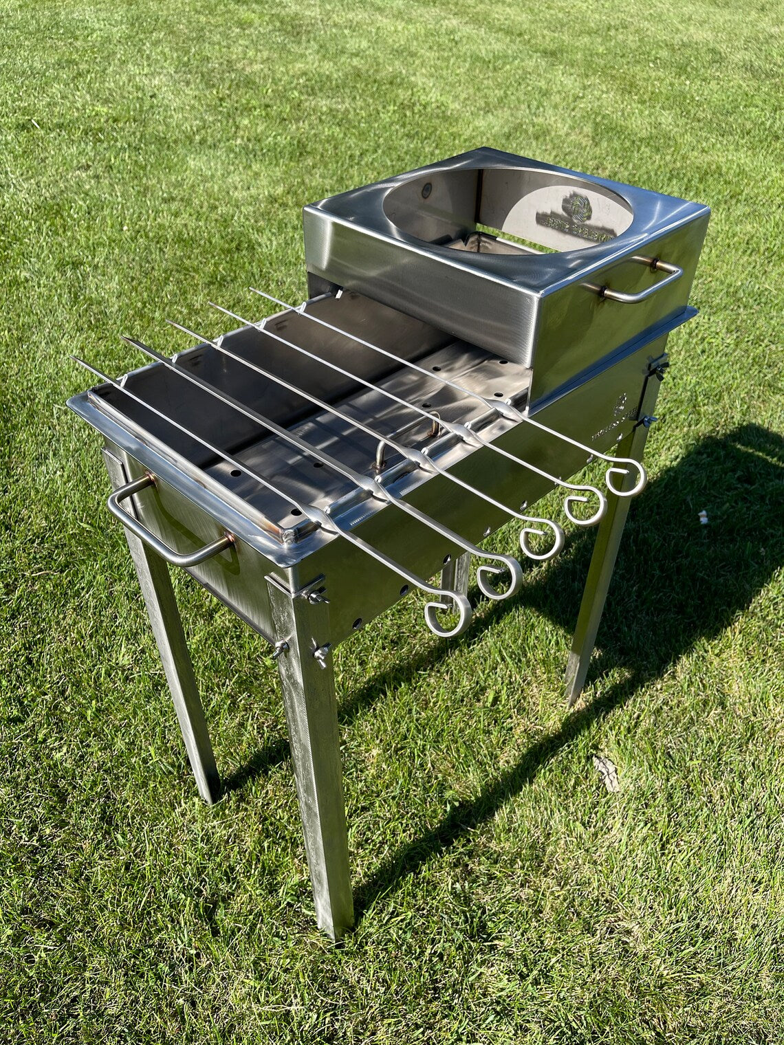 Stainless Steel Stand for Cast Iron Cauldron 8L