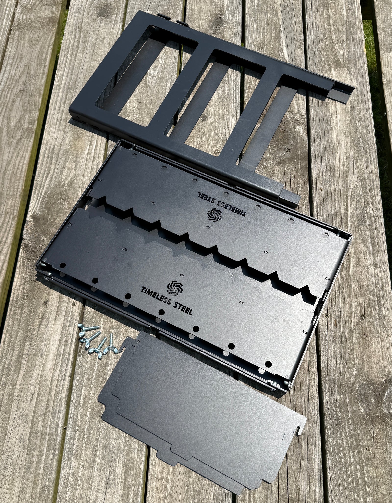 Heavy-duty Foldable BBQ Grill / MANGAL for 8 Skewers