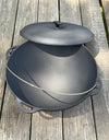 Cast Iron Cauldron 17L / WOK with Lid
