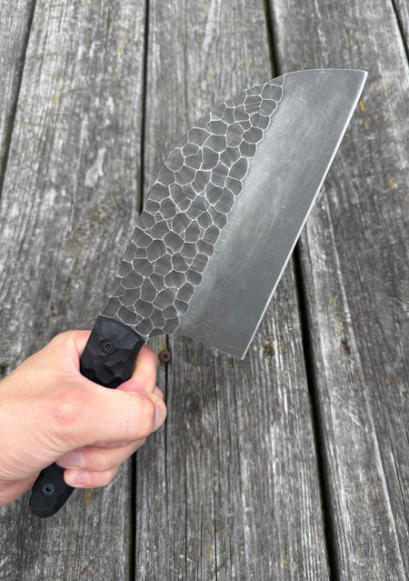 Heavy-duty KNIFE Serbian with case