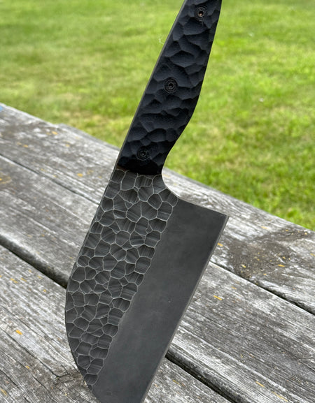 Heavy-duty KNIFE Serbian with case