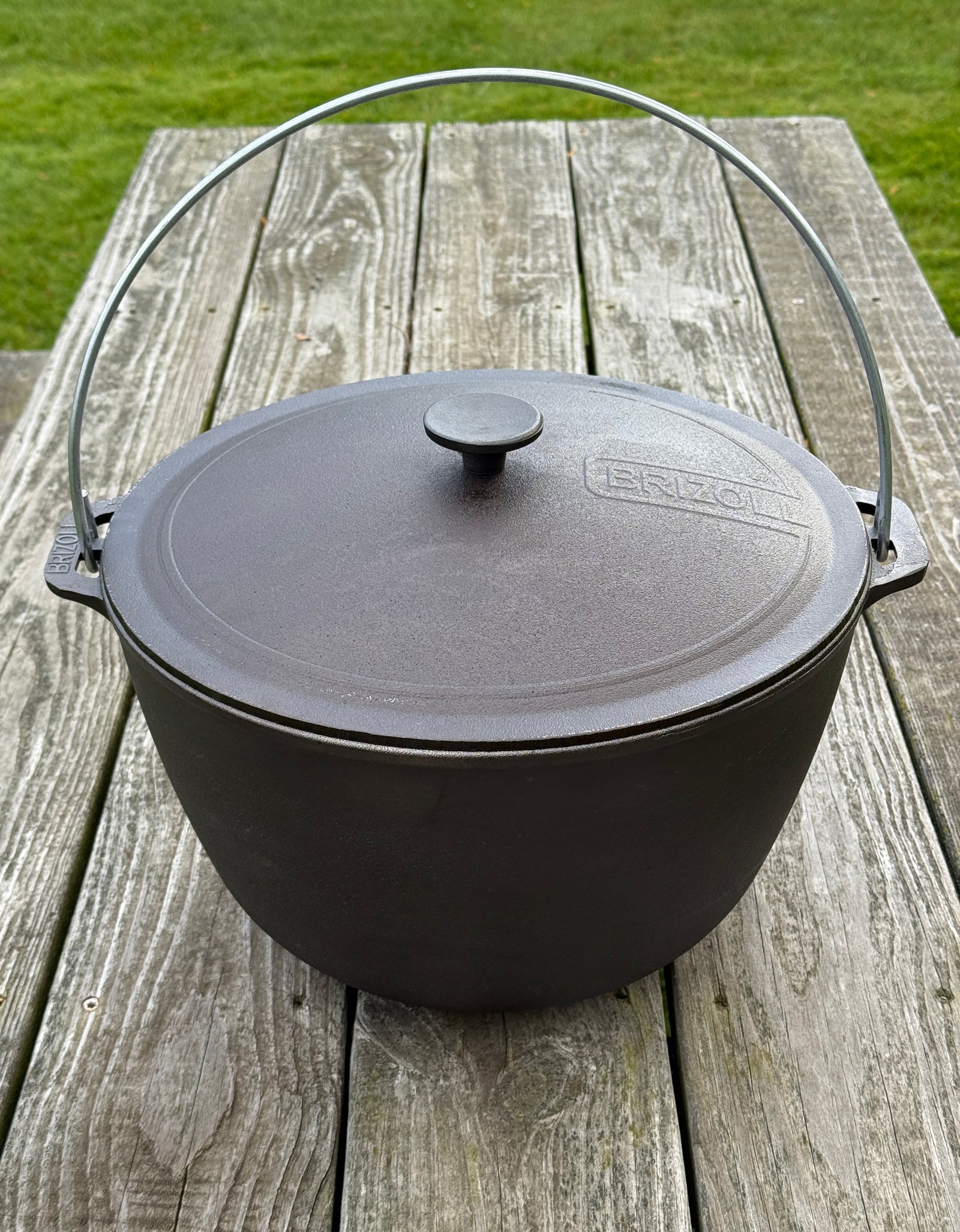 Cast Iron Cauldron 12L with Lid