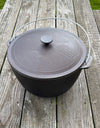 Cast Iron Cauldron 12L with Lid