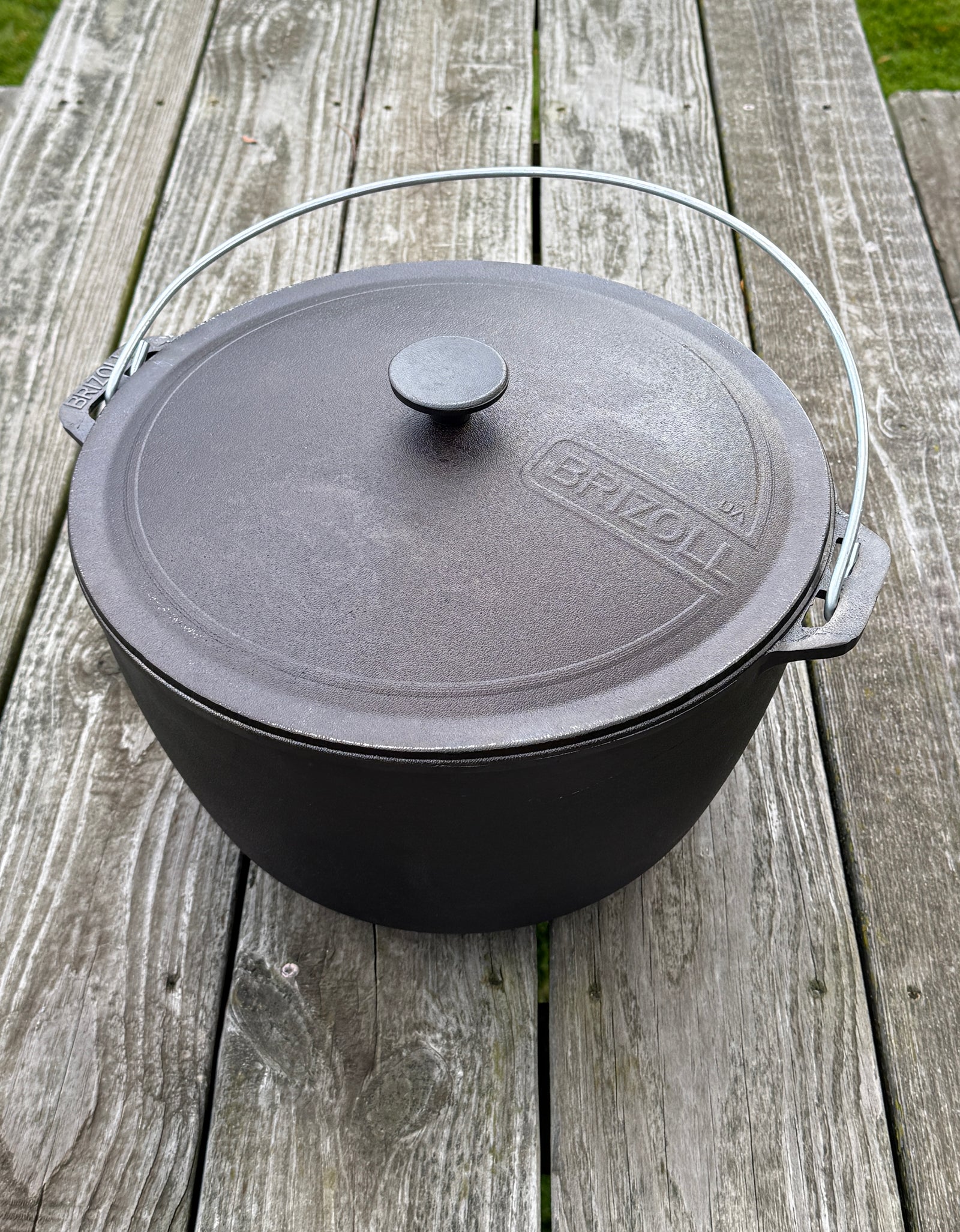Cast Iron Cauldron 12L with Lid