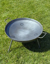Heavy-duty Steel Discada 22" with Legs / BBQ Disc / Wok
