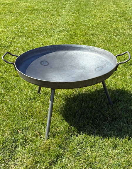 Heavy-duty Steel Discada 22" with Legs / BBQ Disc / Wok
