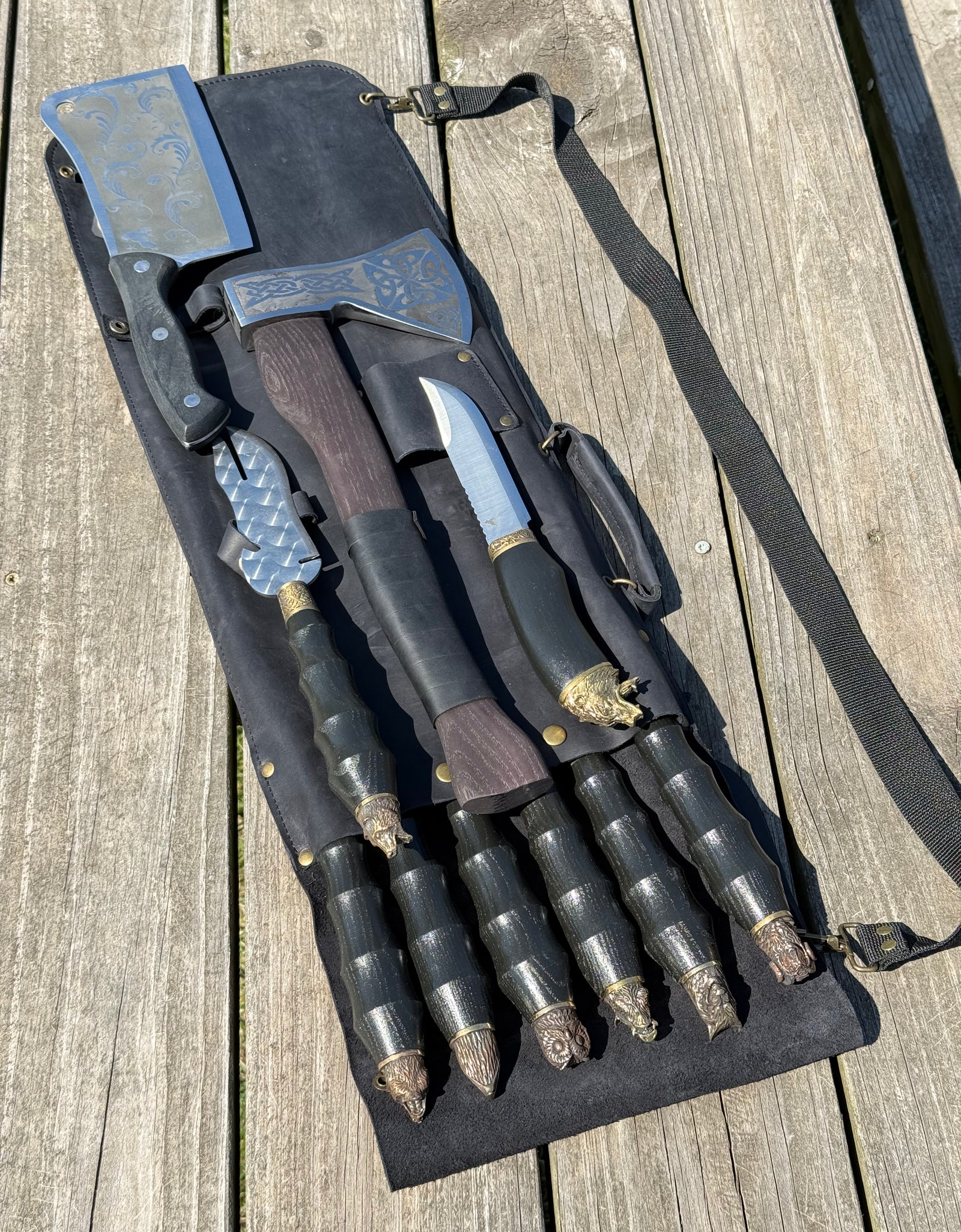 Heavy-duty BBQ Set SHERIFF