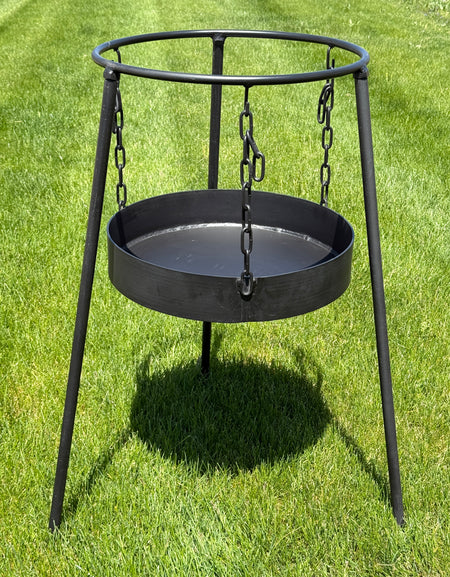 Wood-Fired Stand for Discada and Cauldron