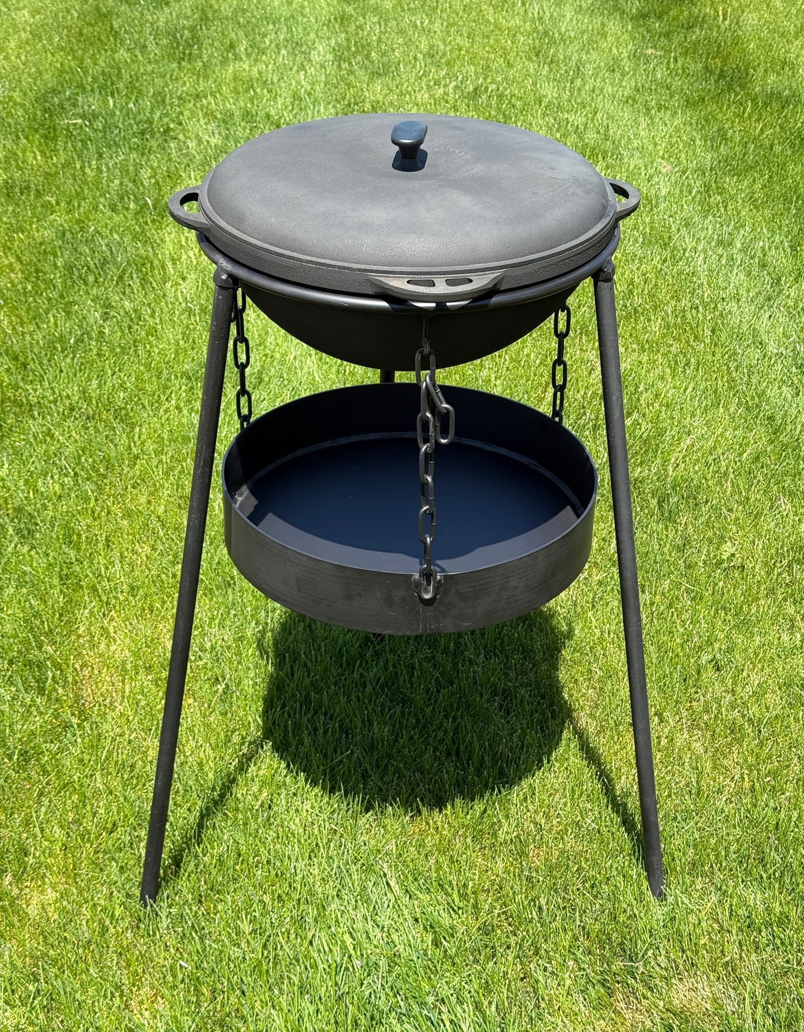 Wood-Fired Stand for Discada and Cauldron