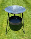 Wood-Fired Stand for Discada and Cauldron