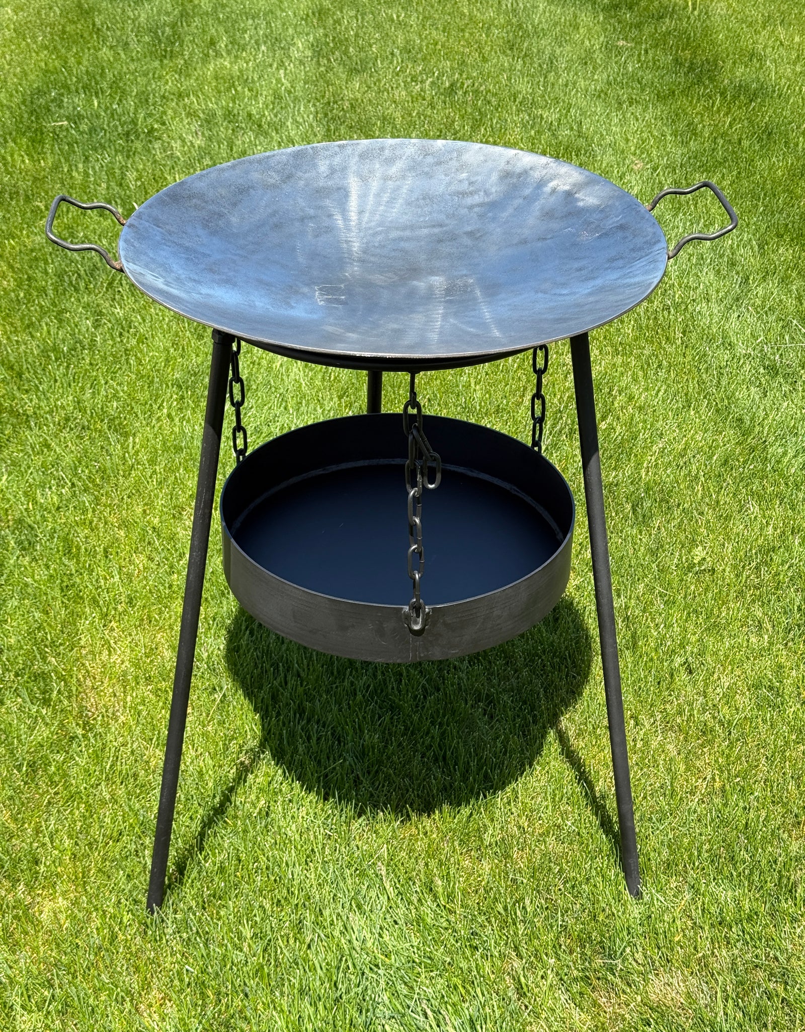 Wood-Fired Stand for Discada and Cauldron