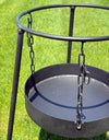 Wood-Fired Stand for Discada and Cauldron