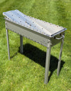 Large heavy-duty STAINLESS Steel BBQ Grill / MANGAL for 15 skewers