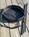 Wood-Fired Stand for Discada and Cauldron