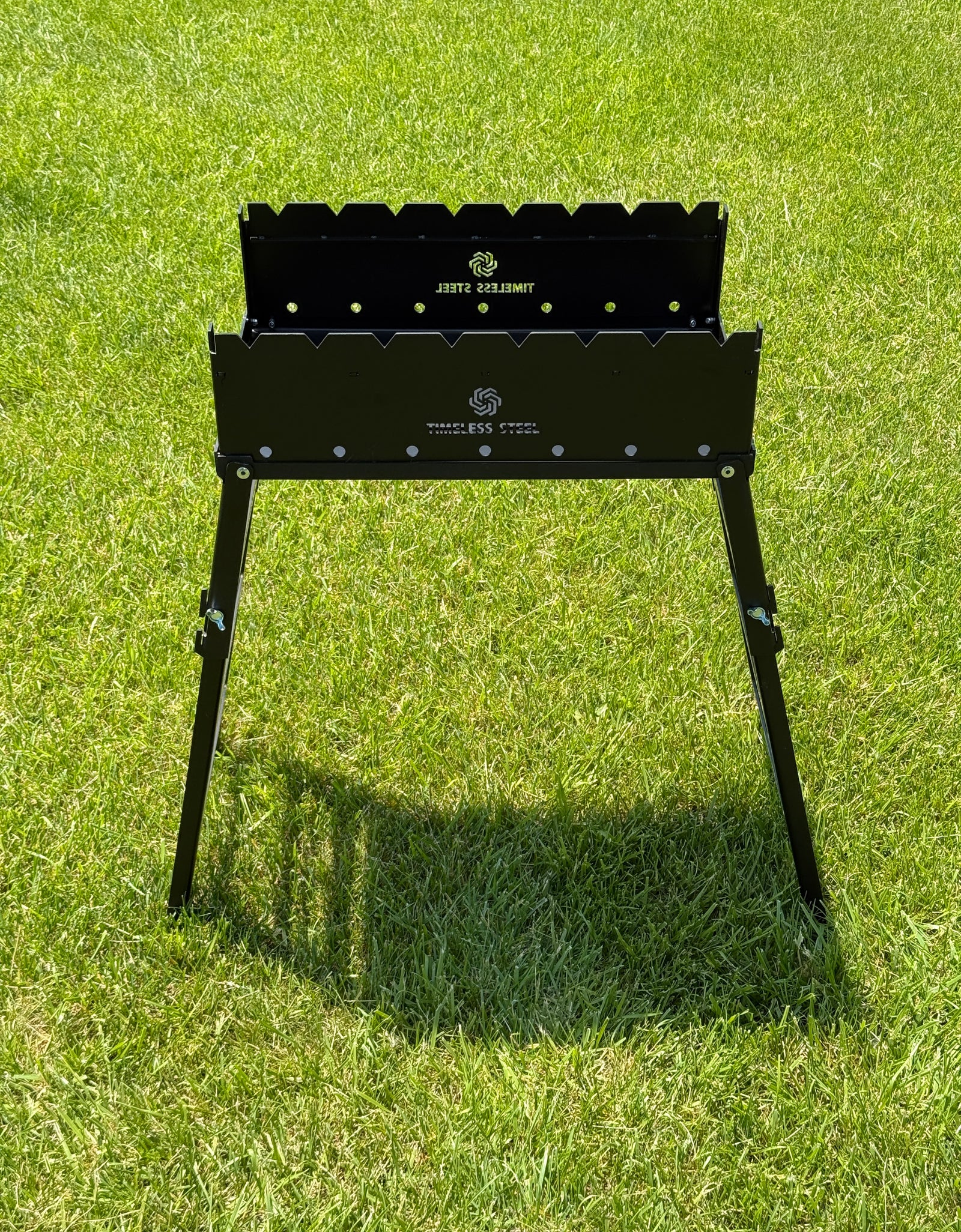 Heavy-duty Foldable BBQ Grill / MANGAL for 8 Skewers
