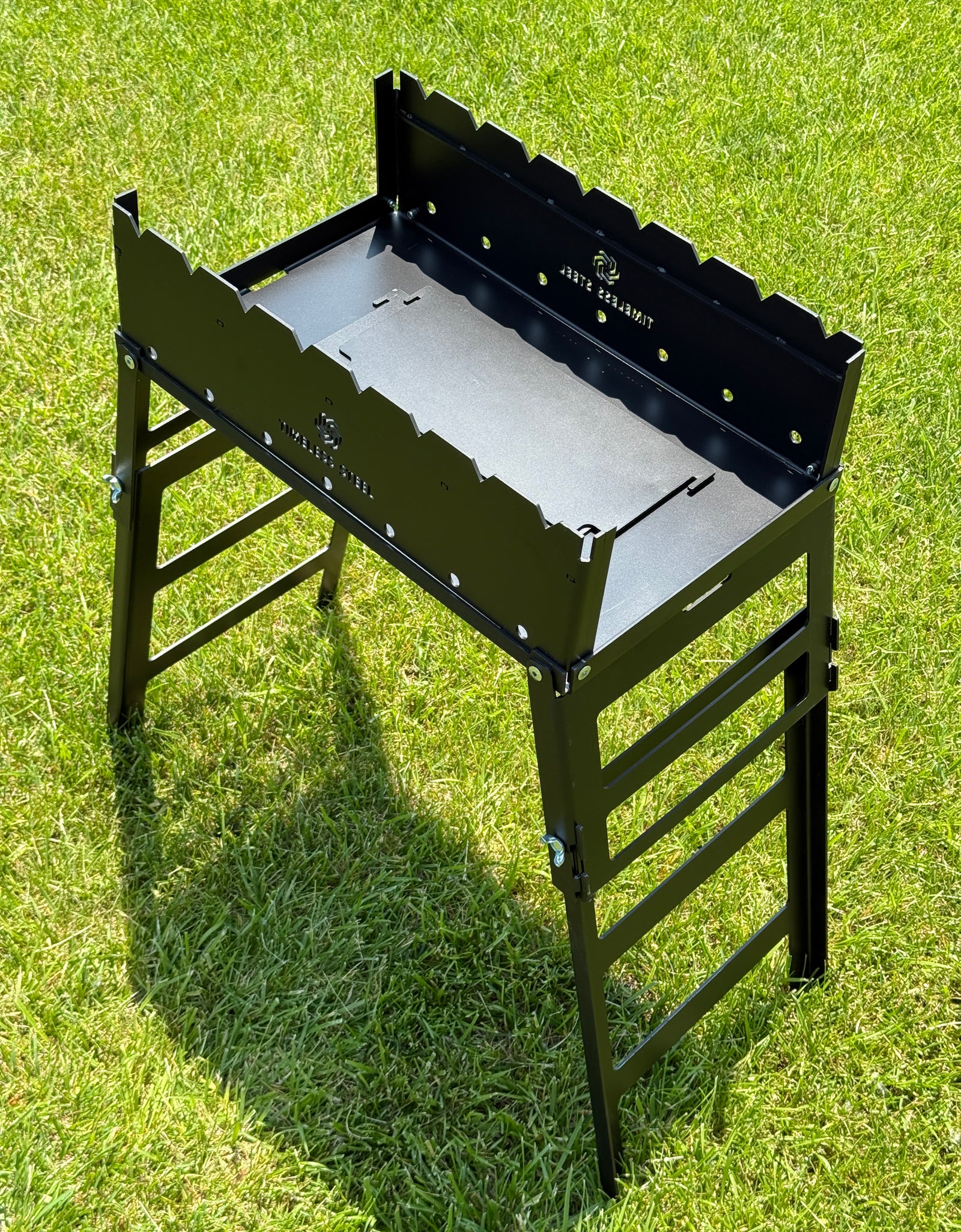 Heavy-duty Foldable BBQ Grill / MANGAL for 8 Skewers
