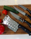 Refined Kitchen Set: Cutting Board and Knives