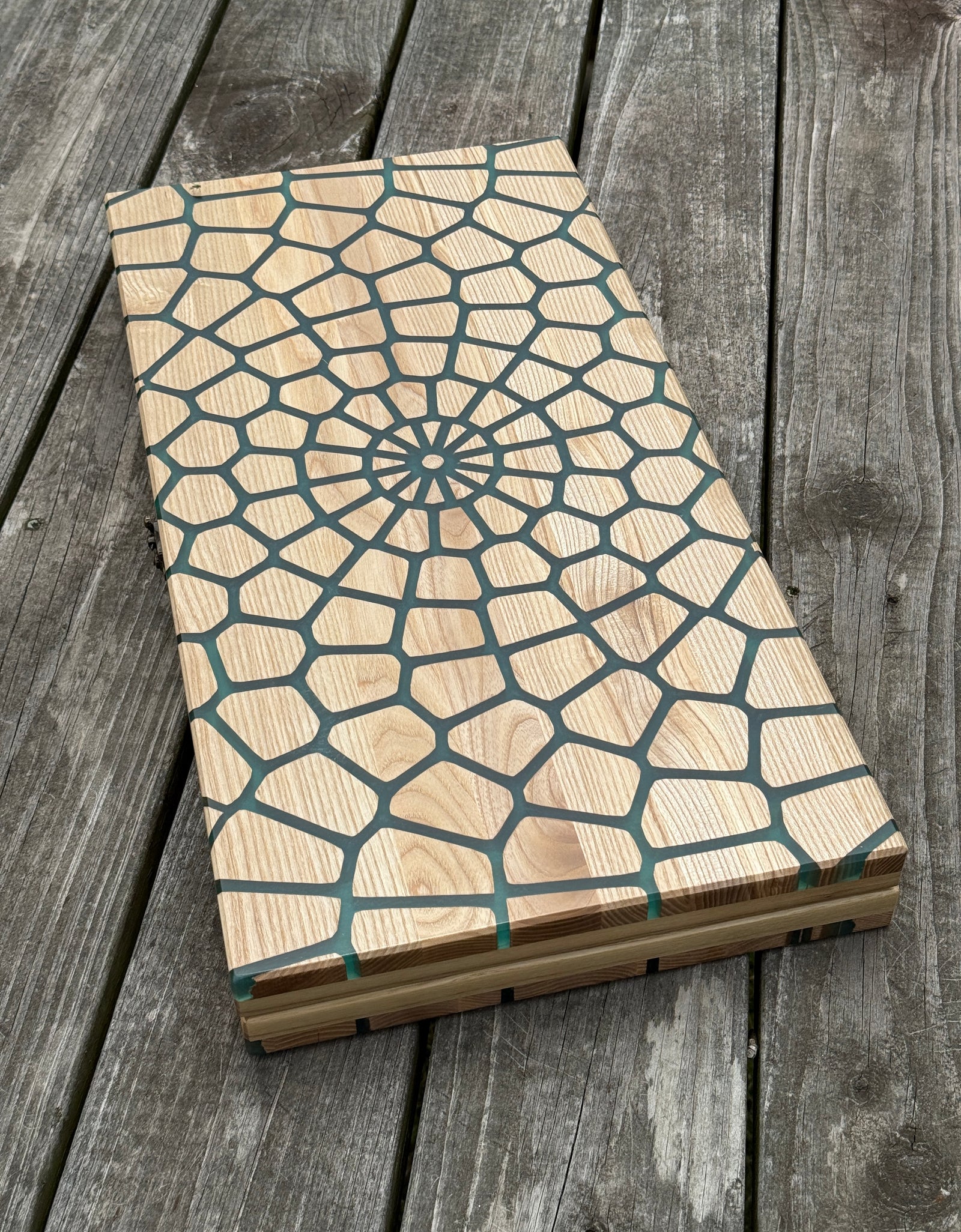 Luxury Wooden Backgammon Set / NARDY