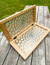 Luxury Wooden Backgammon Set / NARDY