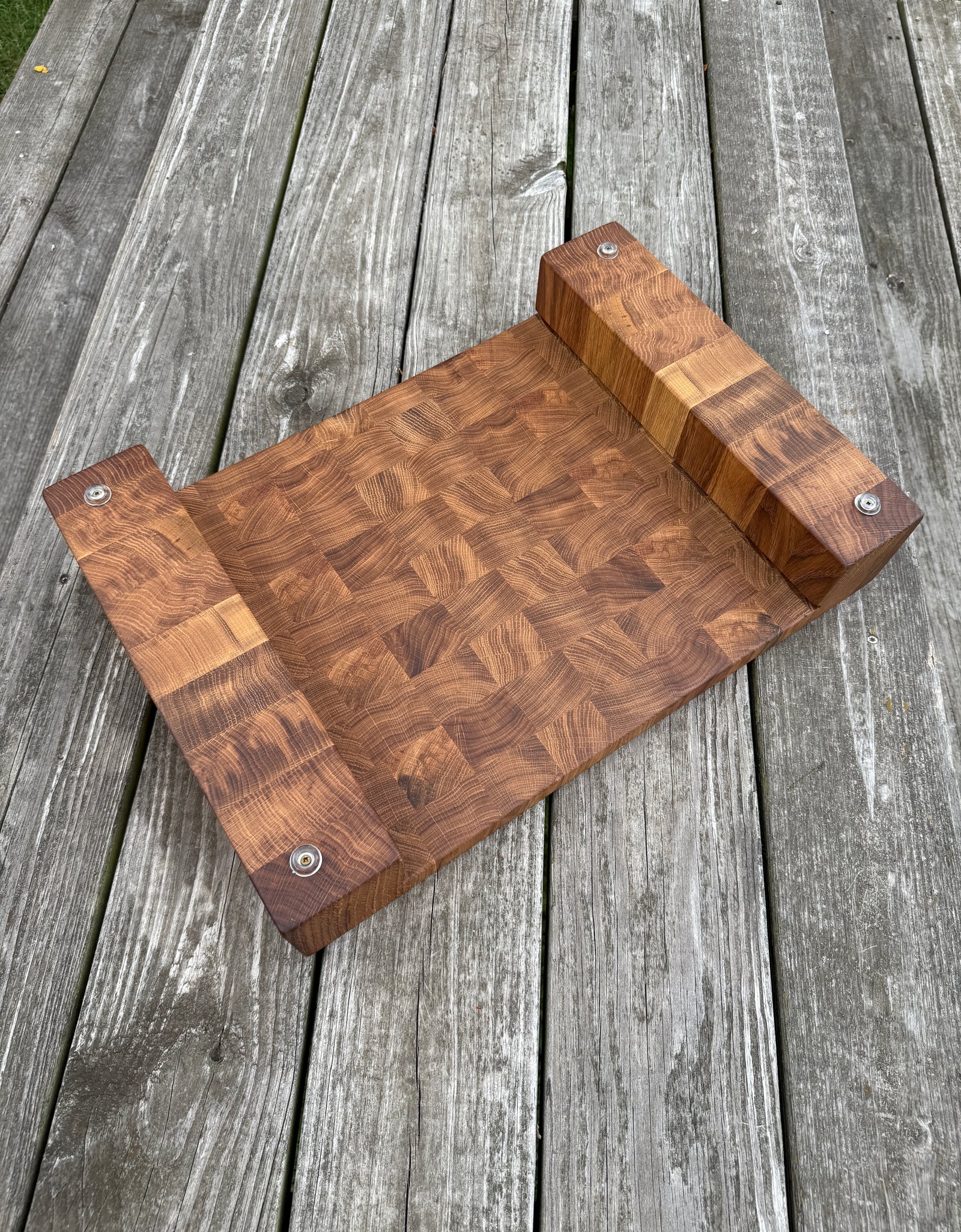 Cutting Board with Tray