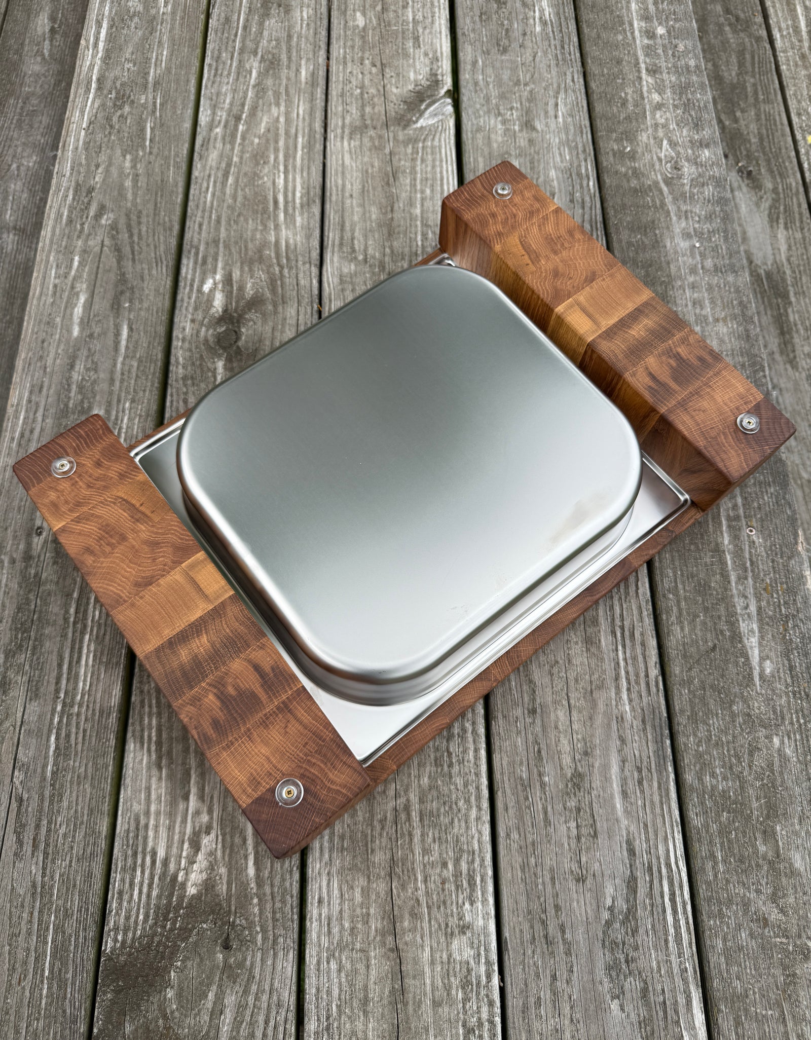 Cutting Board with Tray