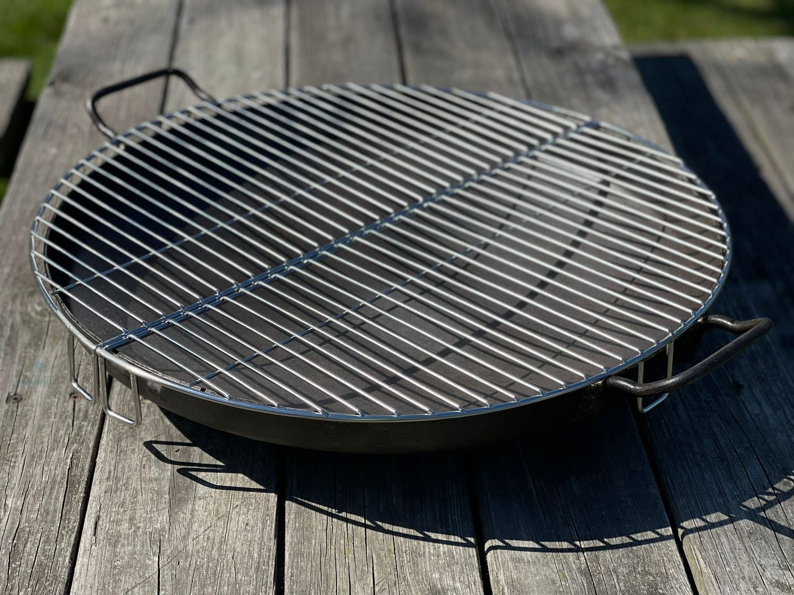 Stainless Steel Half Grate 11"