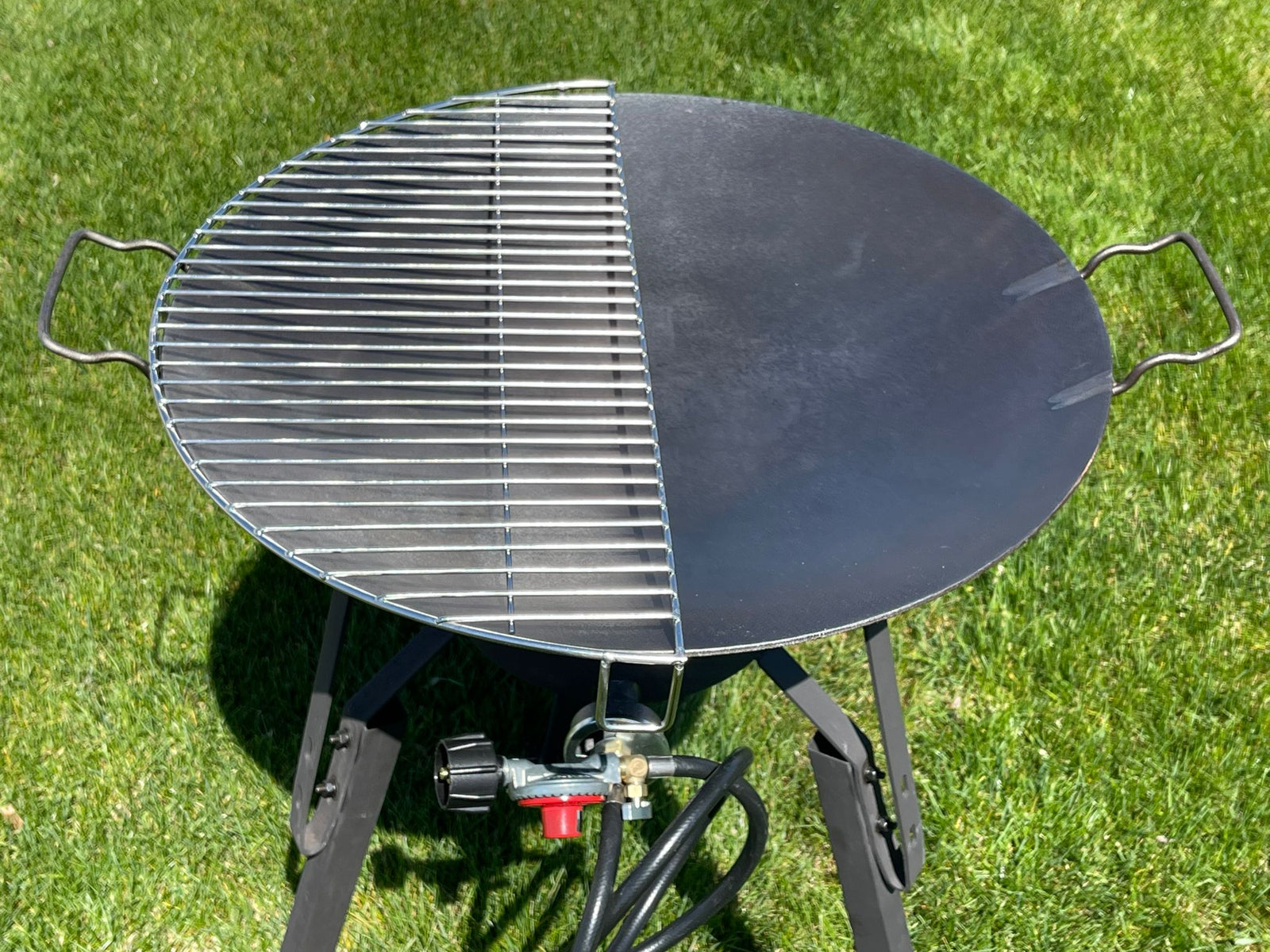 Stainless Steel Half Grate 11"