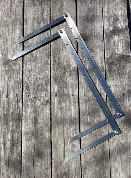 Heavy-duty Stainless Steel Folding BBQ Grill / MANGAL / TAGANOK